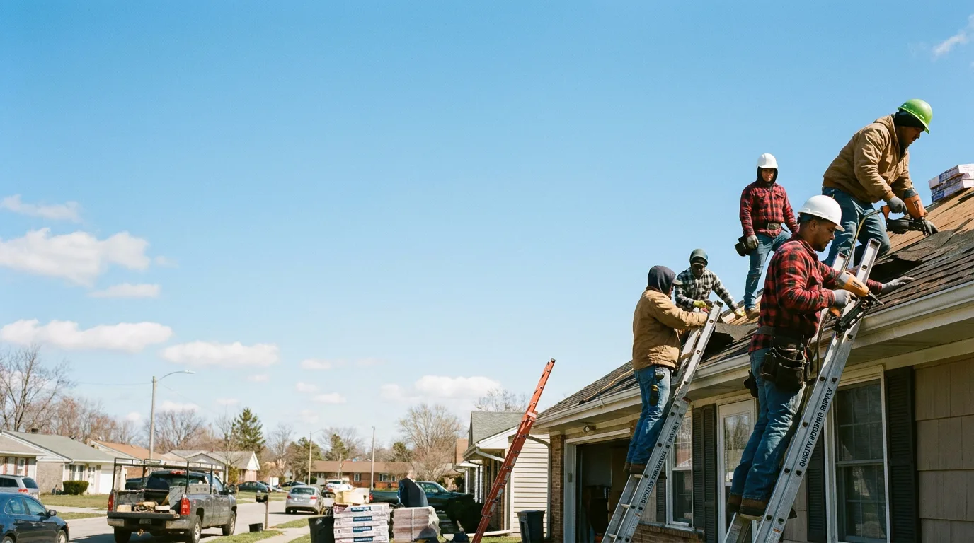 Roofing in Viola, IL near me